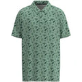 Hooey "the Weekender" Aqua Cowboy Golf Men's Polo