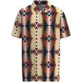 Hooey Red Aztec "the Weekender" Men's Polo