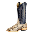 Horsepower Top Hand Mink Python Back Cut Men's Boot