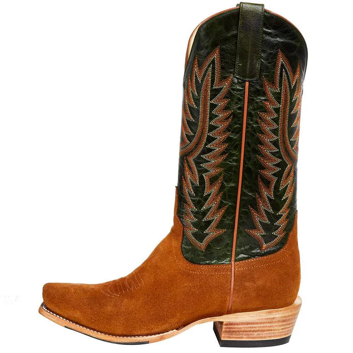 Horsepower Top Hand Tan Roughout Men's Boot