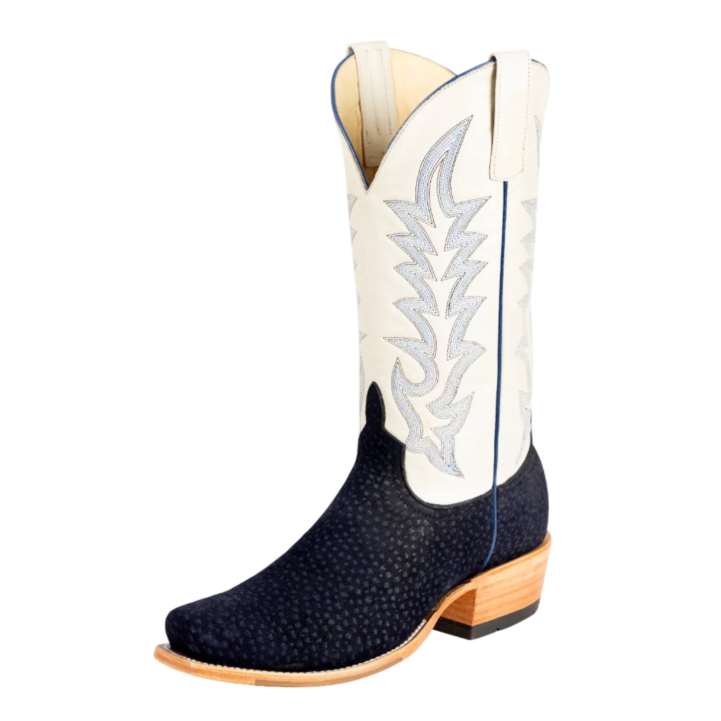 Horsepower Top Hand Navy Carpincho Men's Boot
