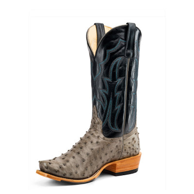 Horsepower Top Hand Serpentine Full Quill Ostirch TK Toe Men's Boot