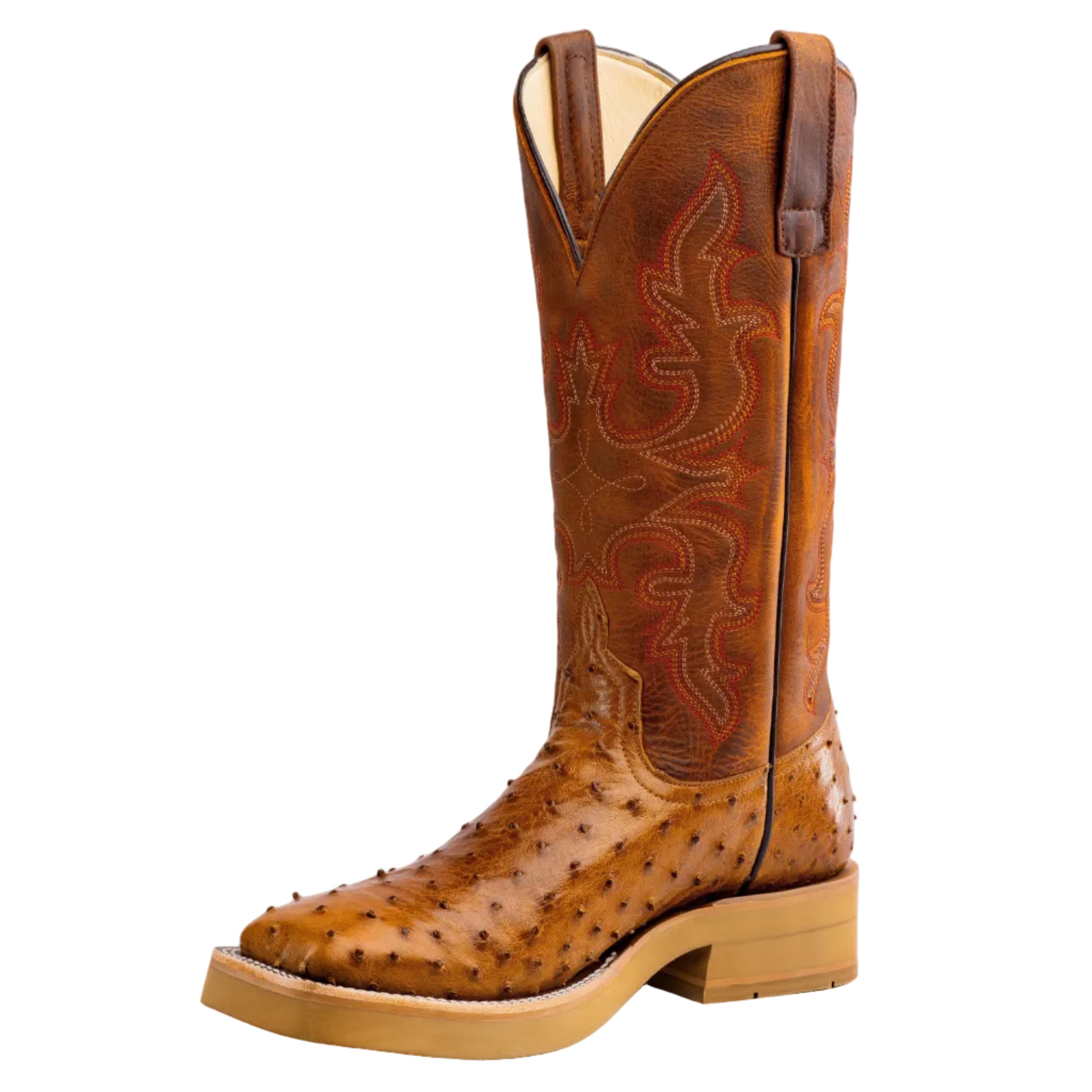 Horsepower Top Hand Antique Saddle Full Quill Crepe Sole Men's Boot