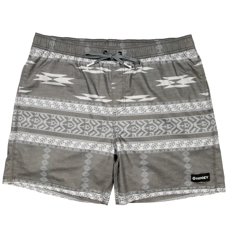 Hooey Charcoal/Aztec Board Shorts