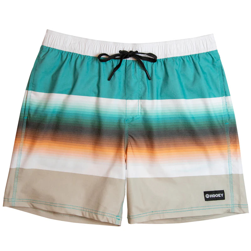 Hooey Children's Teal Serape Board Short