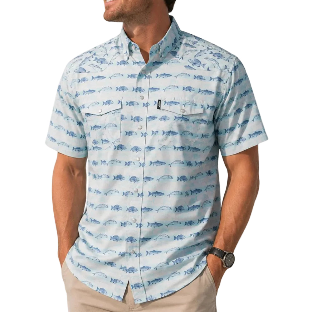 Hooey Sol Shirt Sleeve Men's Pearl Snap Shirt