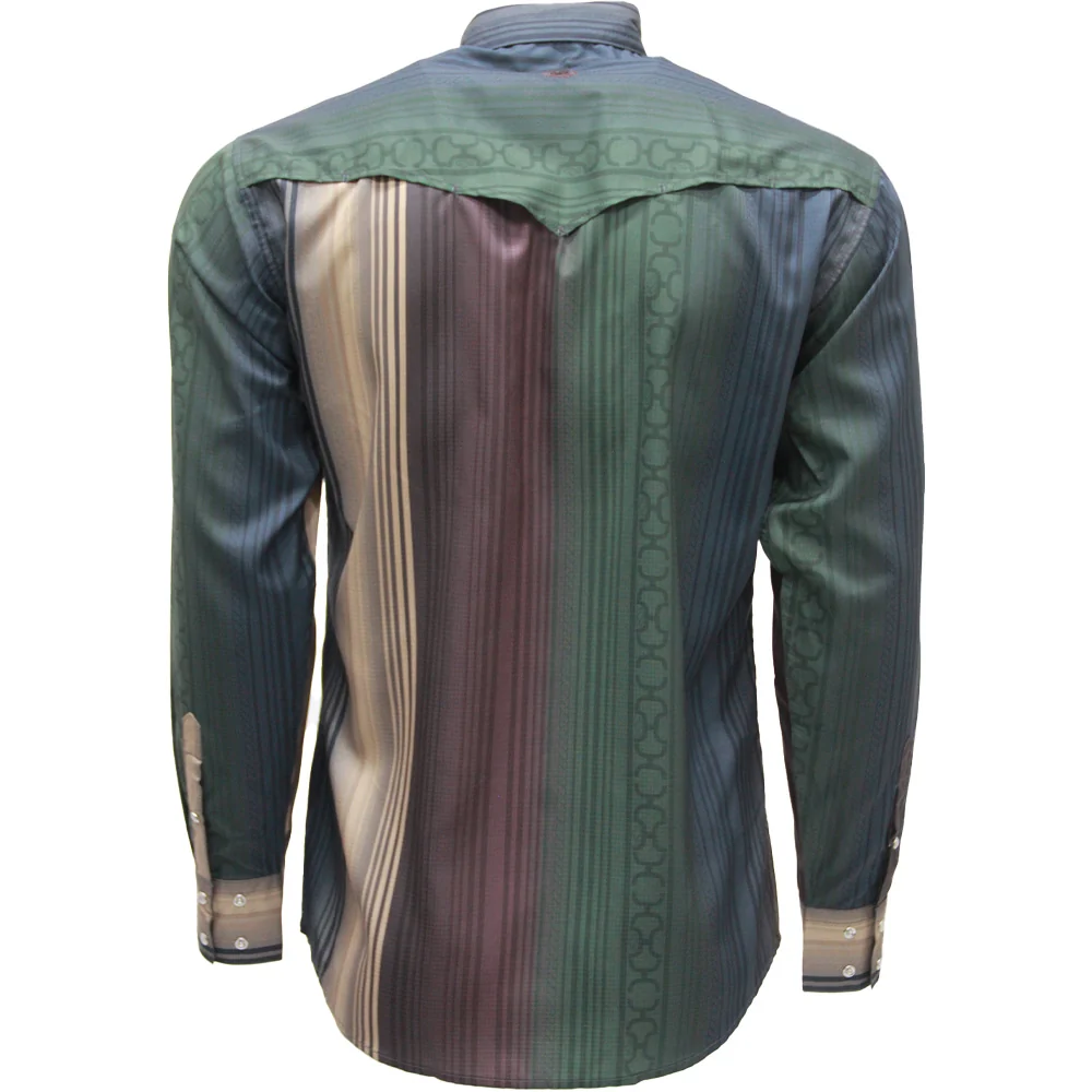 Hooey Sol Long Sleeve Pearl Snap Men's Shirt