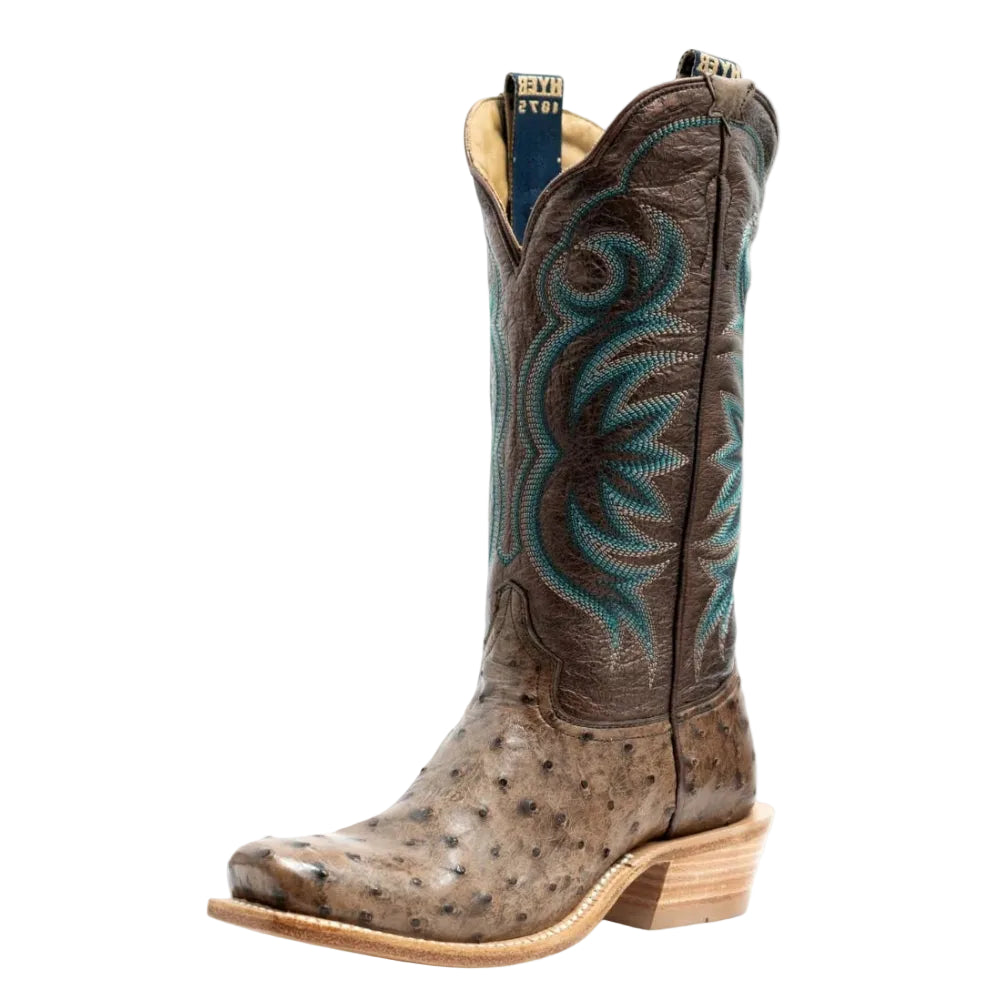 Hyer Tabac Colby Ostrich Ladies' Boot