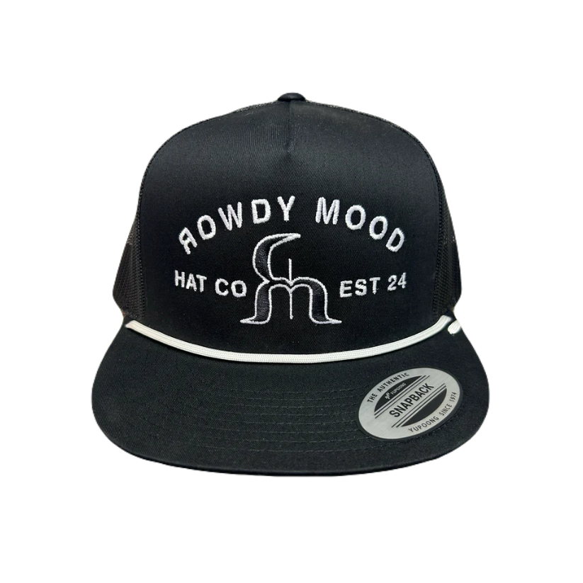 Rowdy Mood Tombstone Black Cap