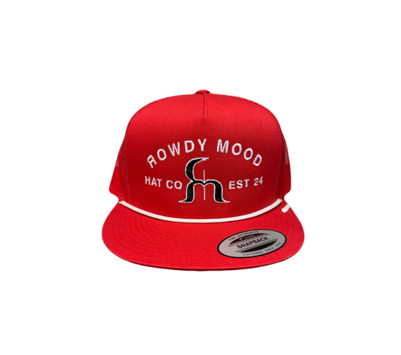 Rowdy Mood Tombstone Red Cap