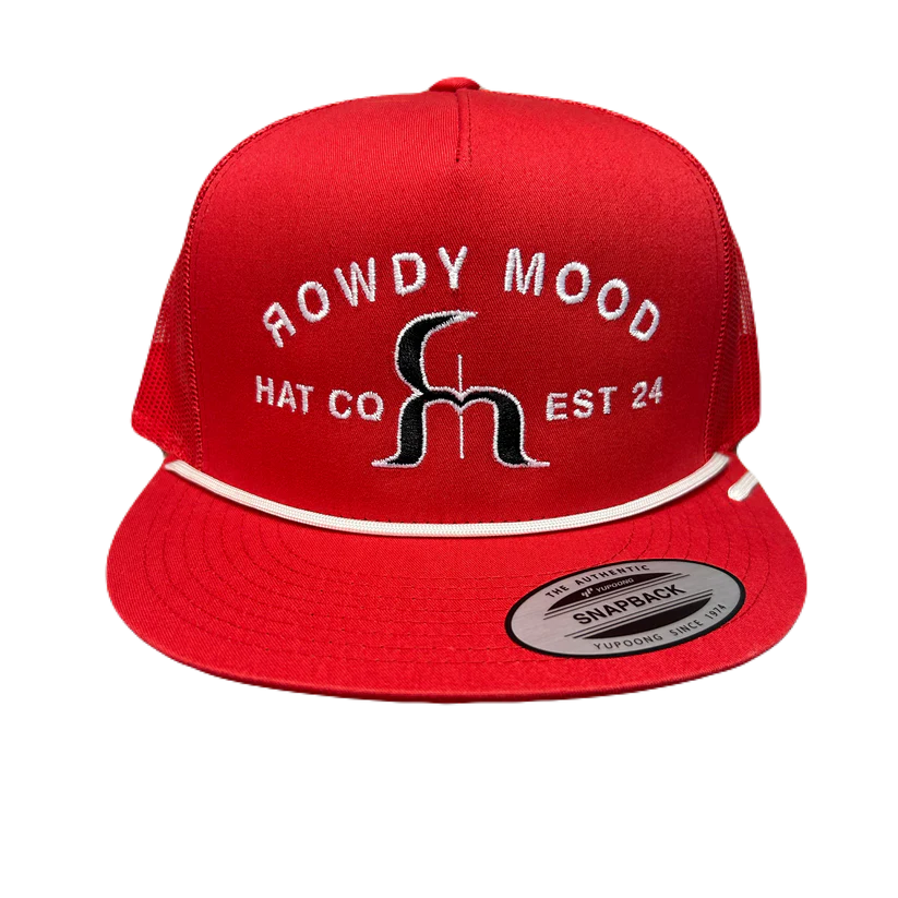 Rowdy Mood Tombstone Red Cap