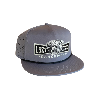 Lazy J Ranch Wear Charcoal Performance Cap