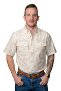 Ferrell "Carson" Short Sleeve Men's Pearl Snap Shirt