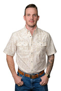 Ferrell "Carson" Short Sleeve Men's Pearl Snap Shirt