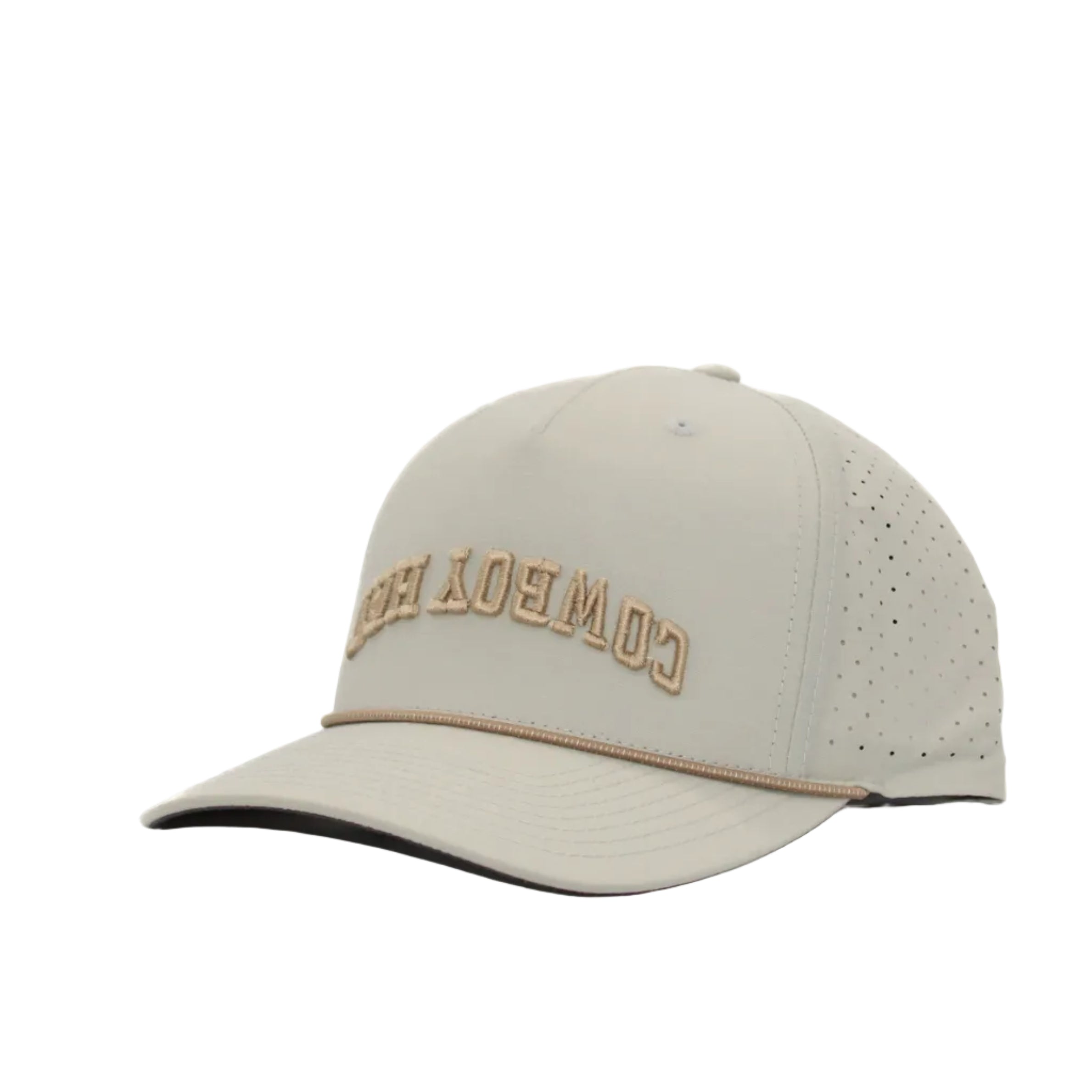 Upside Down Cowboy Cap - Oatmilk