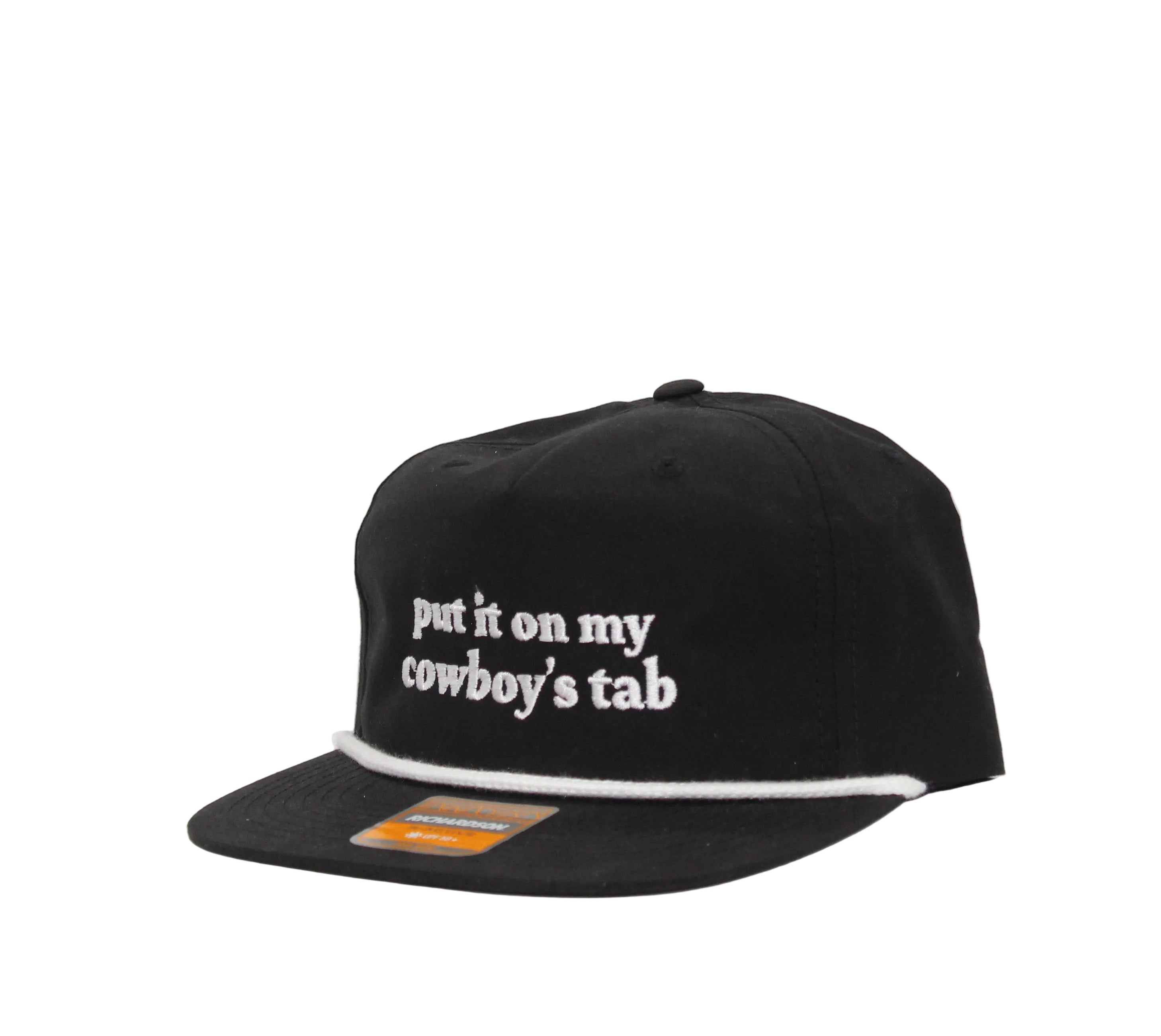 Put It On My Cowboys Tab Cap