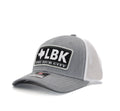 LBK Youth Cap - Heather Grey/White