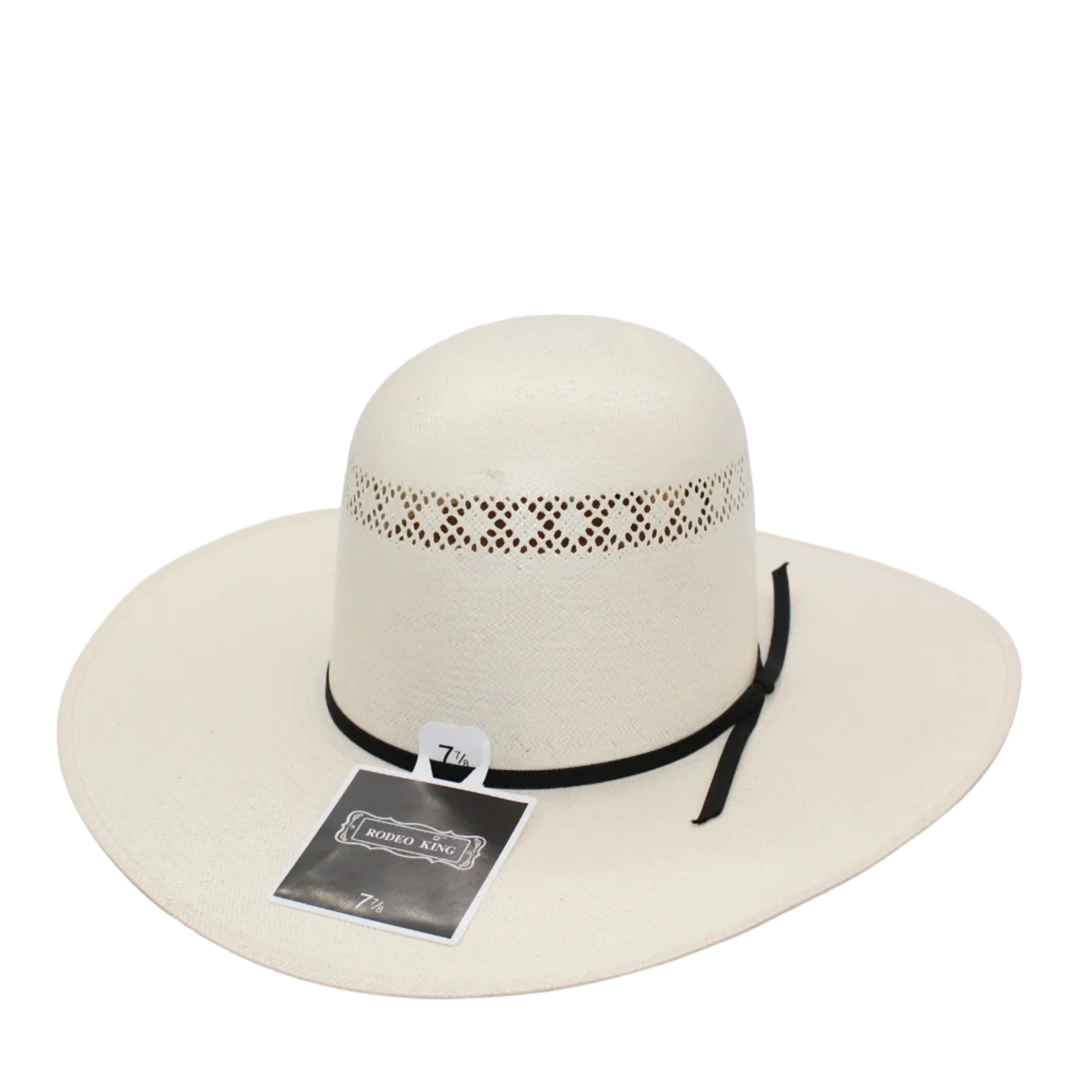 Rodeo King Open Crown "Drifter" Straw Hat
