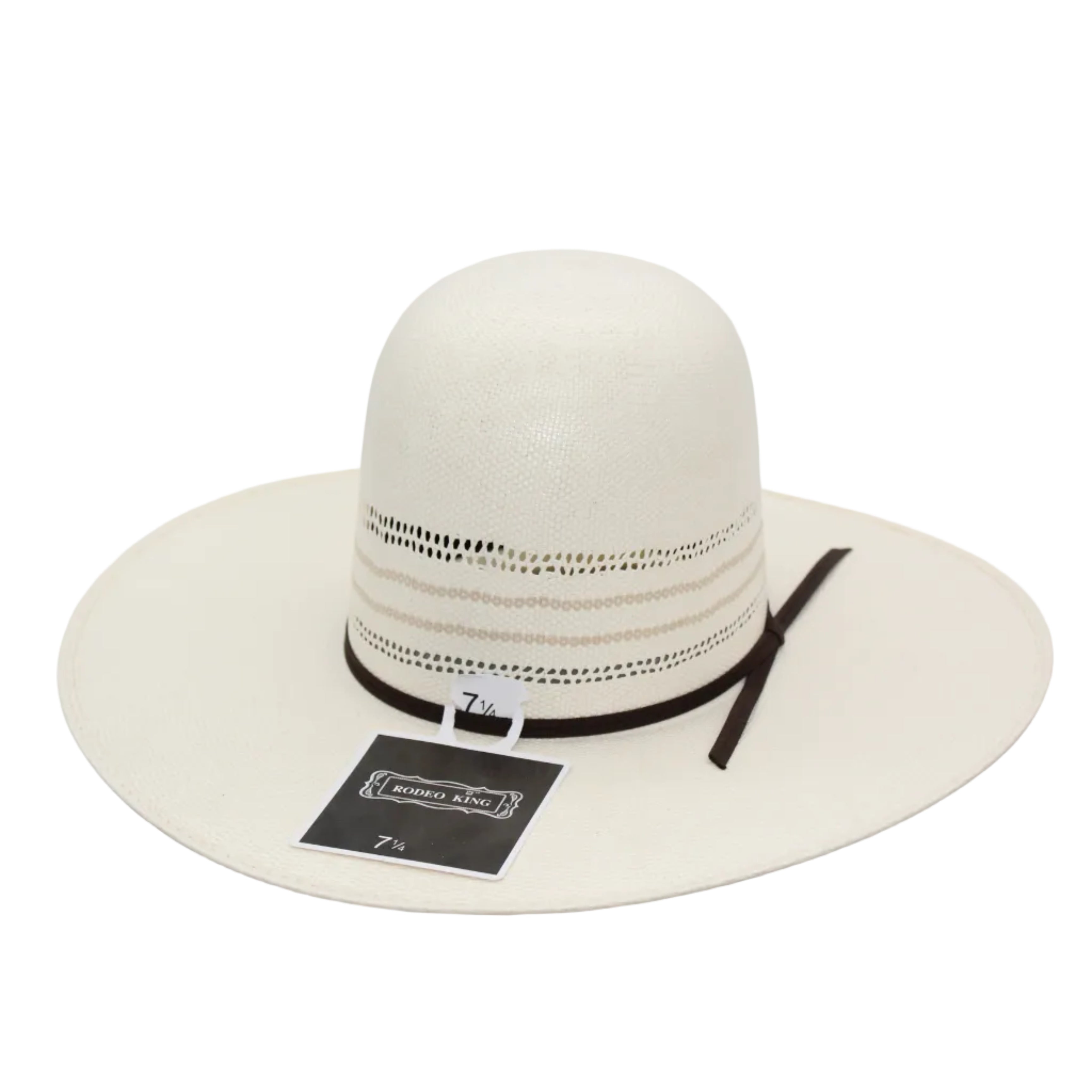 Rodeo King Open Crown "Roadrunner" Straw Hat