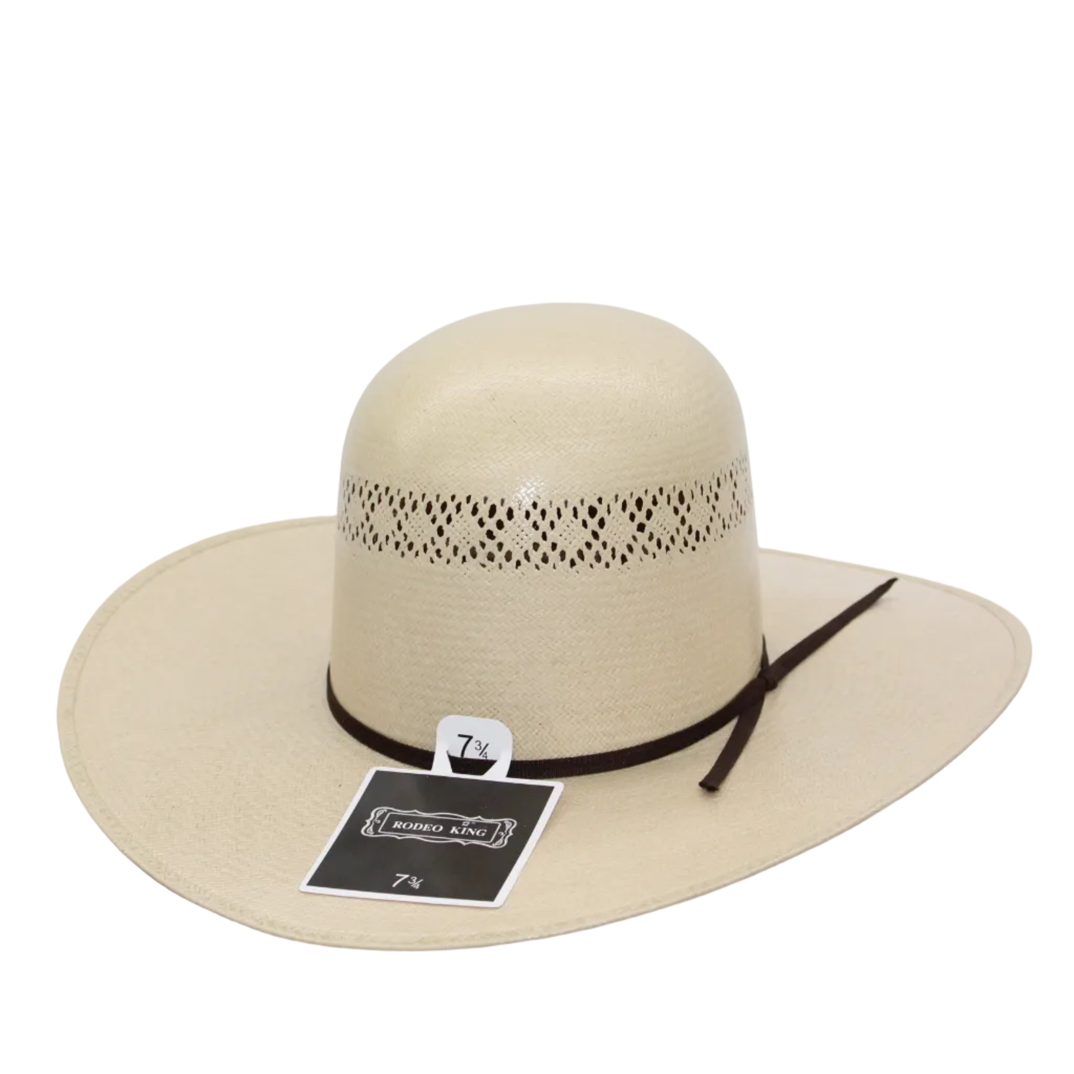 Rodeo King Open Crown "Drifter" Straw Hat