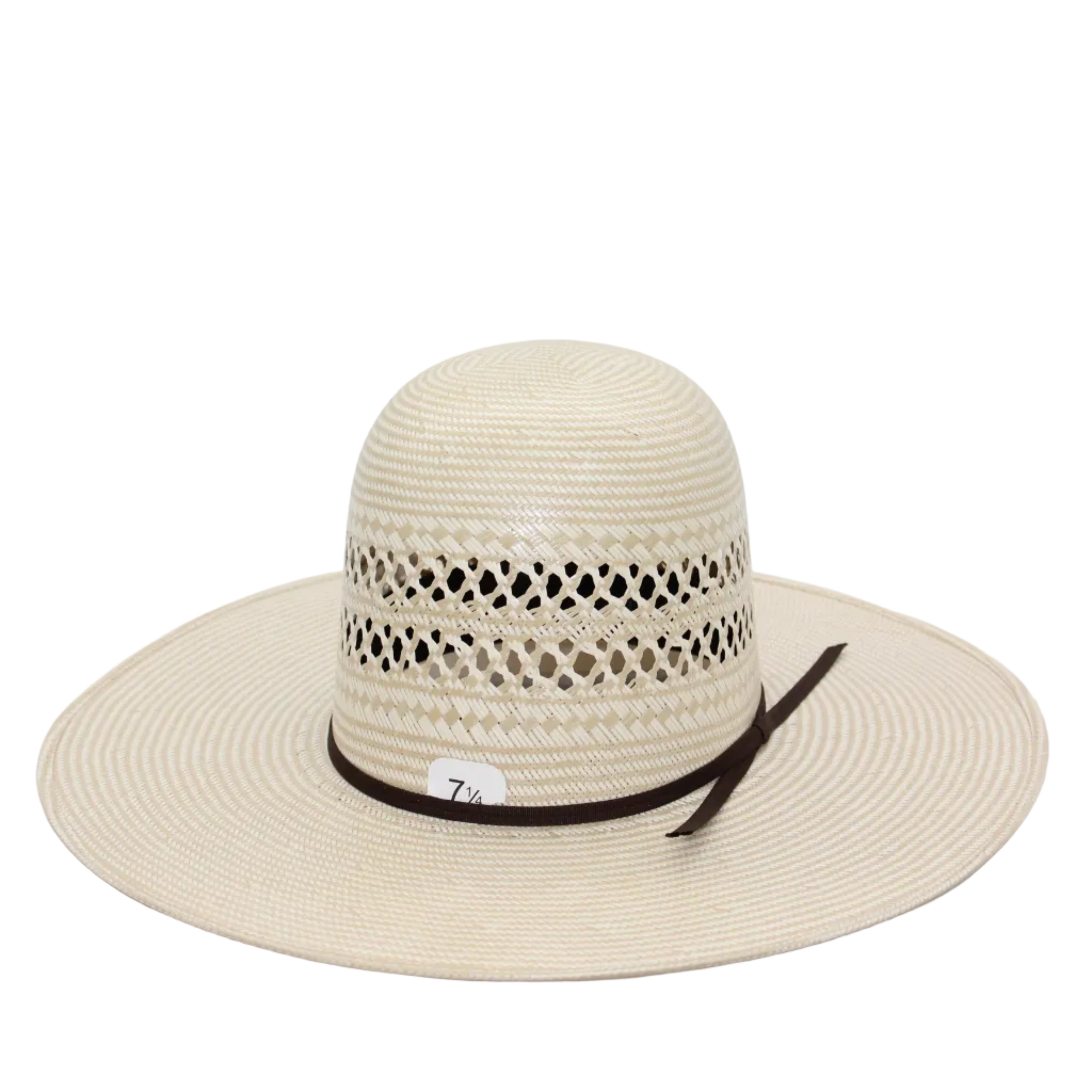 Rodeo King Open Crown "Open Range" Straw Hat