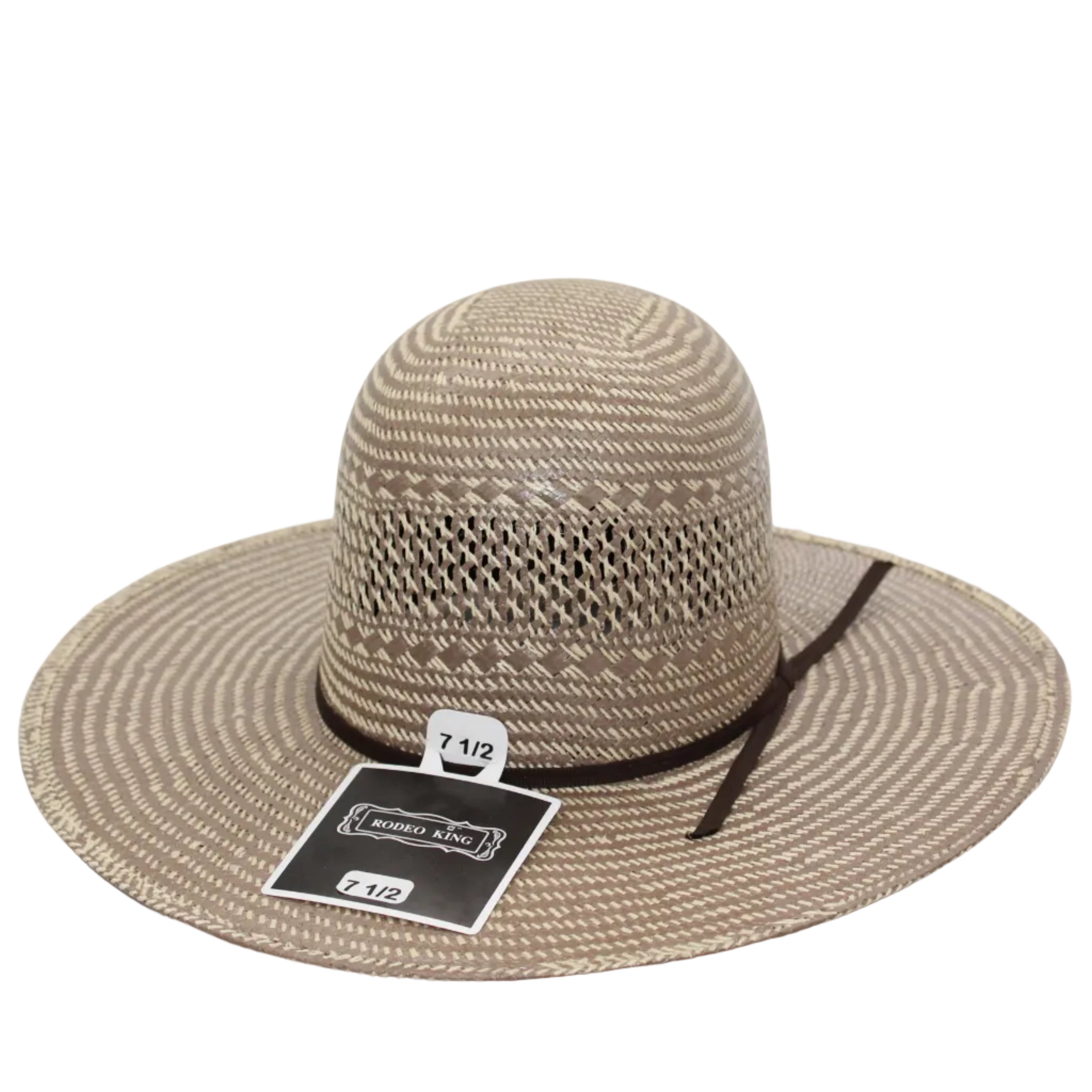 Rodeo King Open Taos Straw Hat