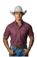 Ferrell "Nicholas" Short Sleeve Men's Pearl Snap Shirt