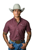 Ferrell "Nicholas" Short Sleeve Pearl Snap Shirt