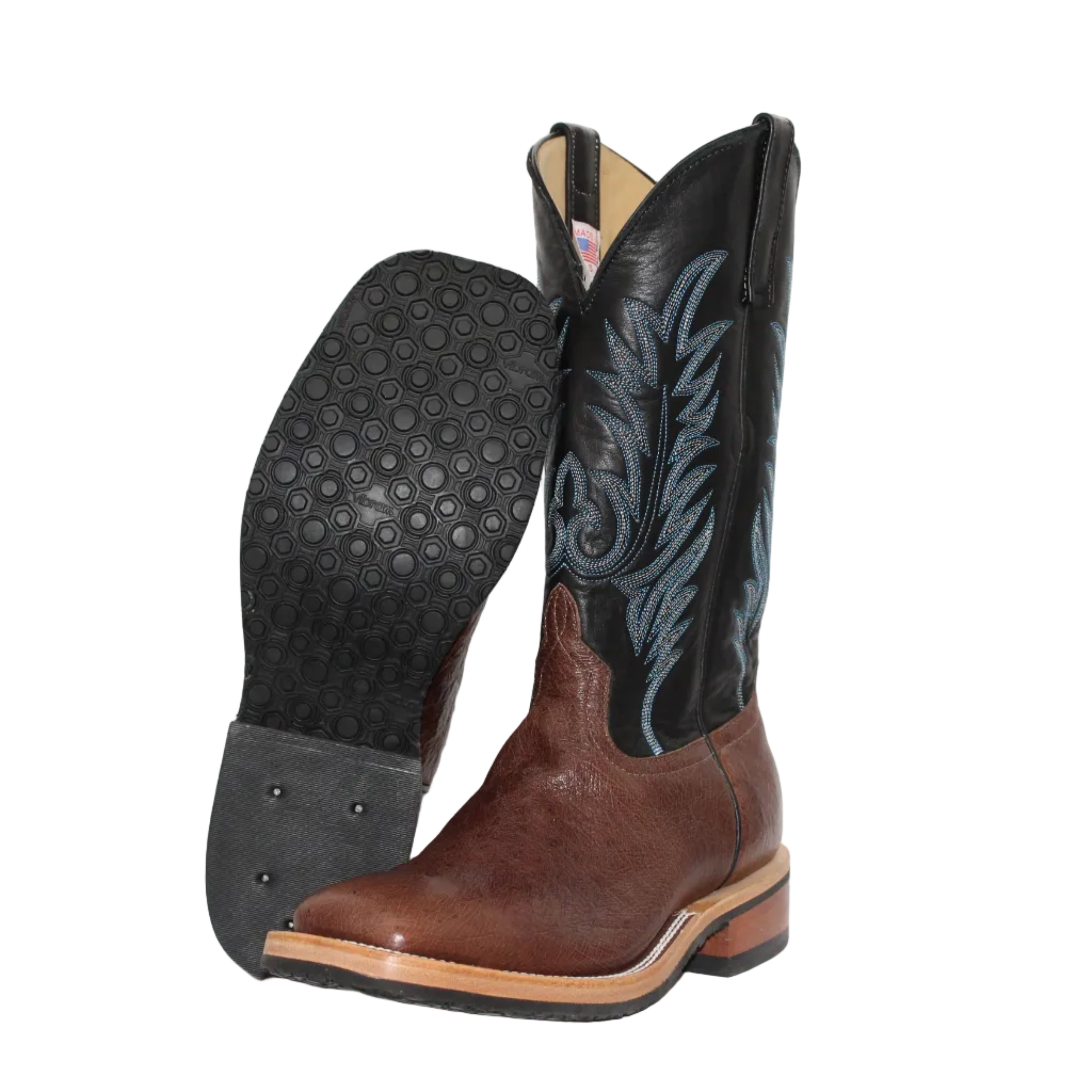 Anderson Bean Exclusive Men's Kango Tobacco Smooth Ostrich Men's Boot