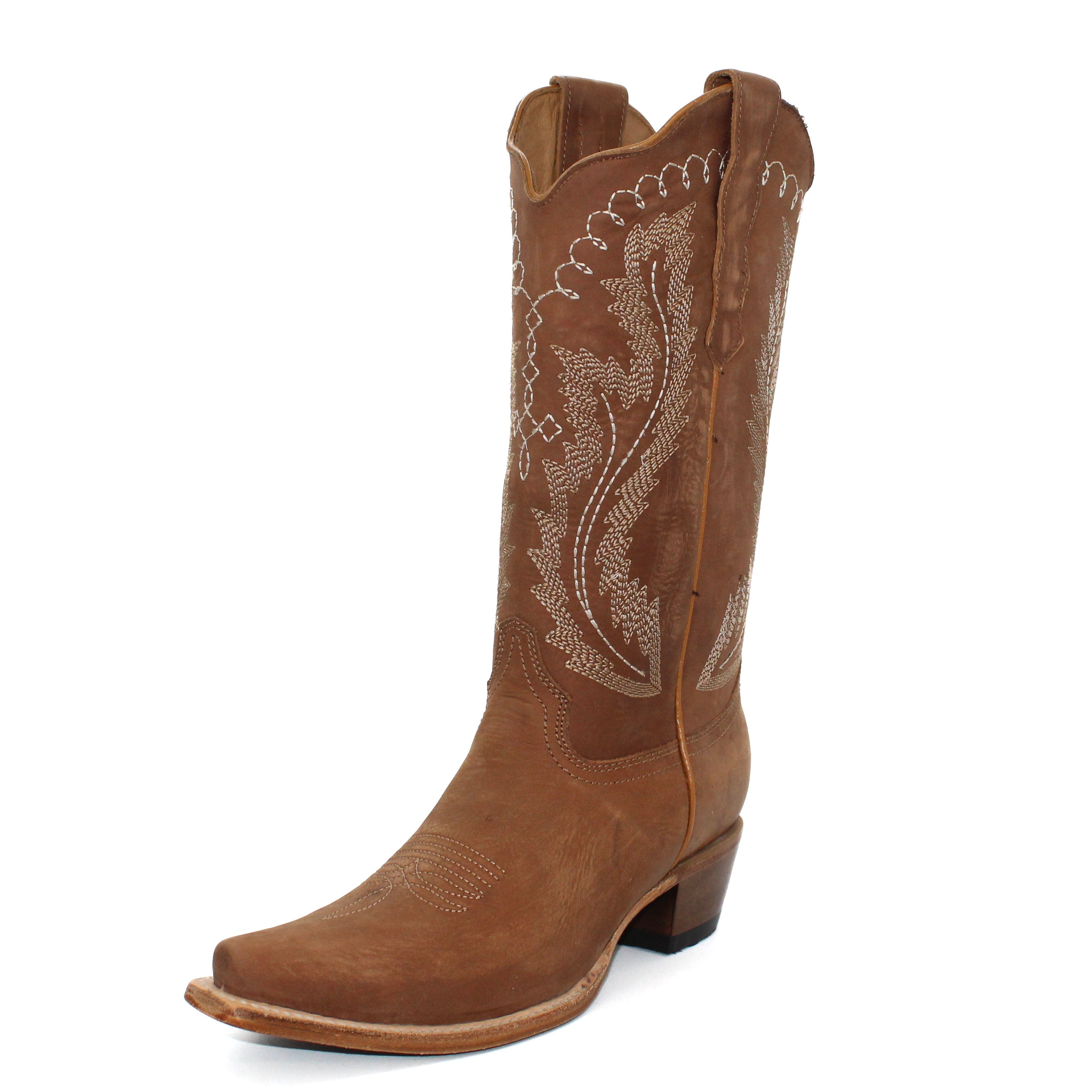 Circle G Bronze Embroidered Triad Ladies' Boot