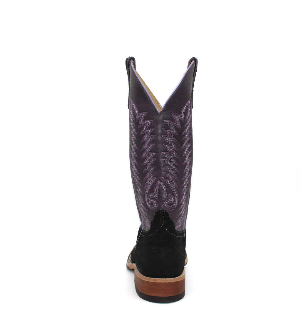 Anderson Bean Exclusive Black Sueded Elephant Men's Boot