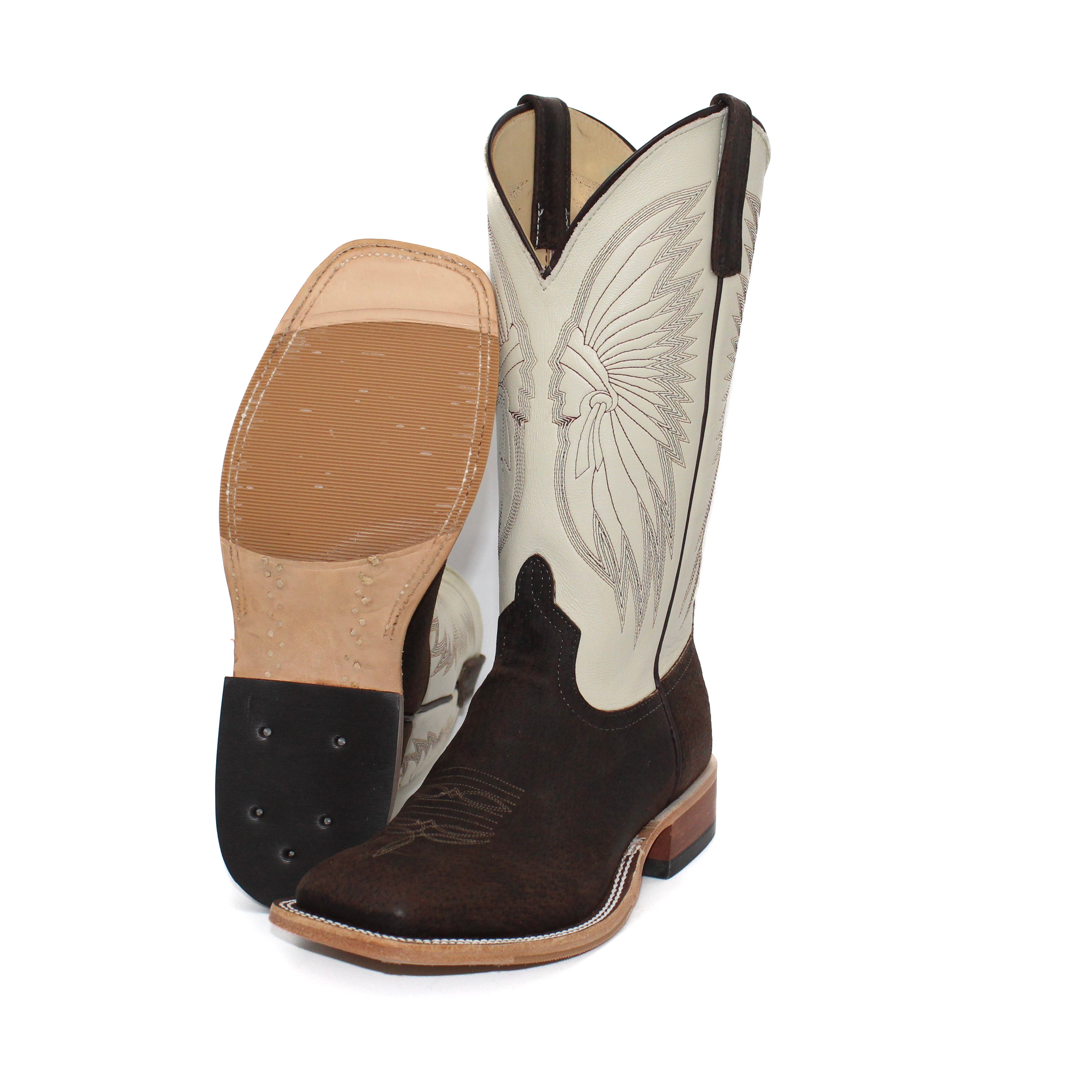 Anderson Bean Exclusive Chocolate Boar Men's Boot