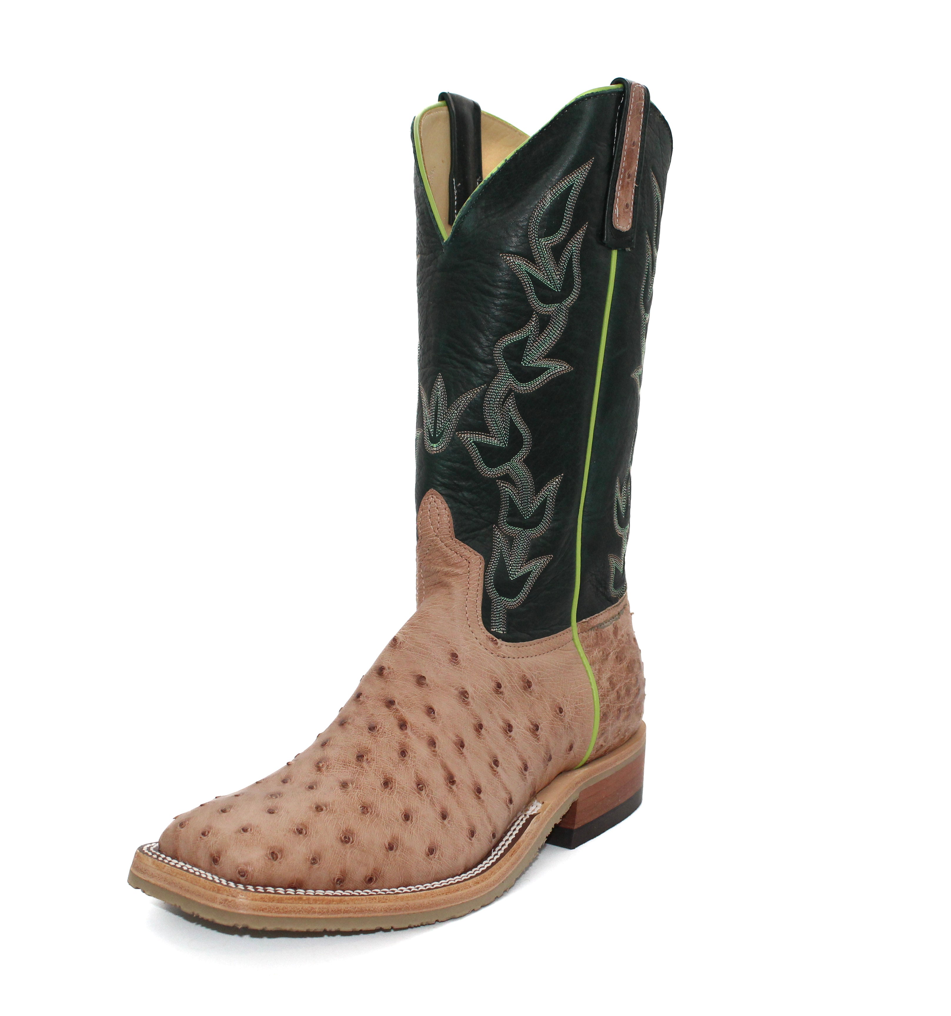Anderson Bean Exclusive Vintage Bruciato Ostrich Men's Boot