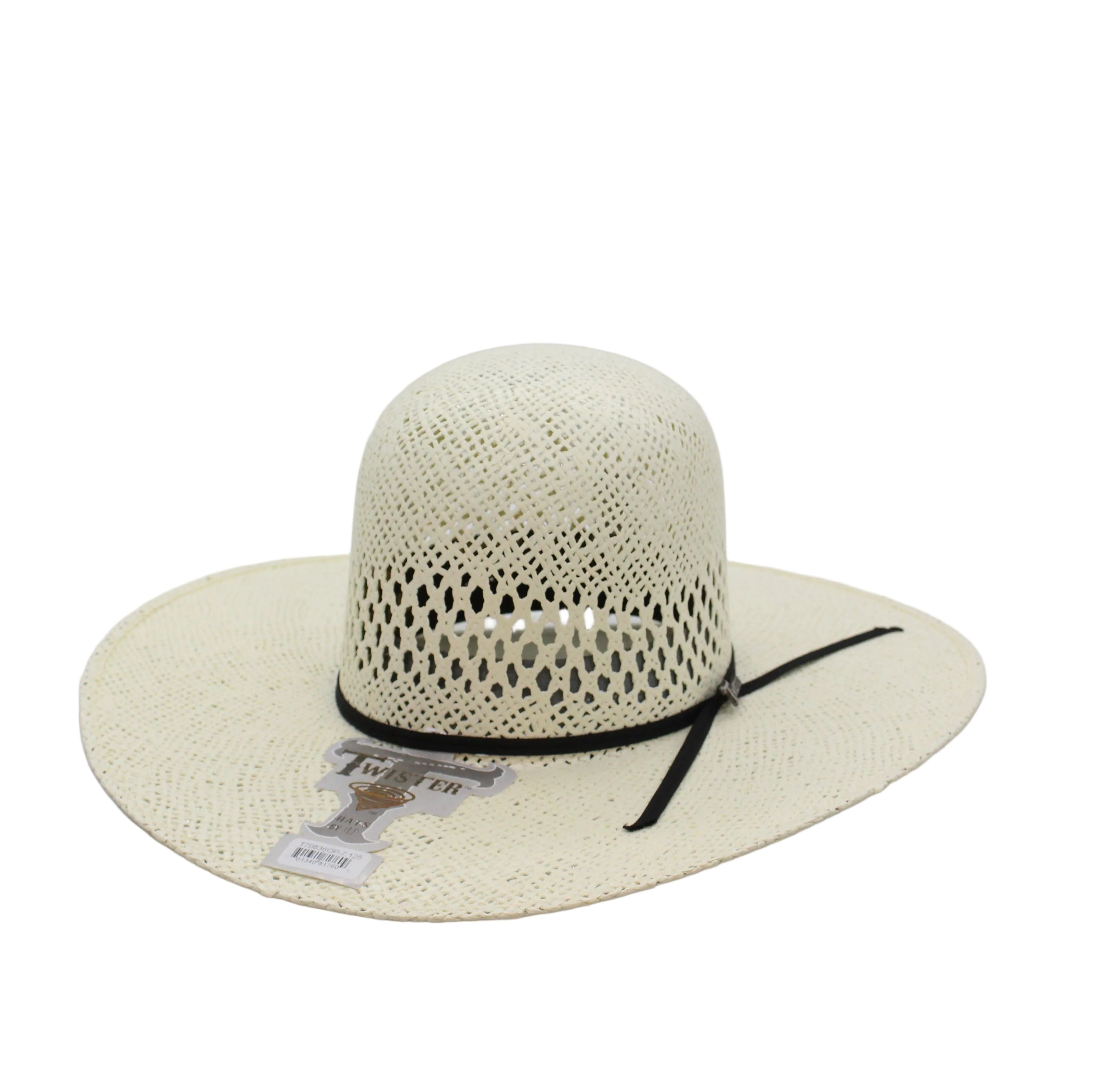 Twister 4.5" Brim Straw Hat
