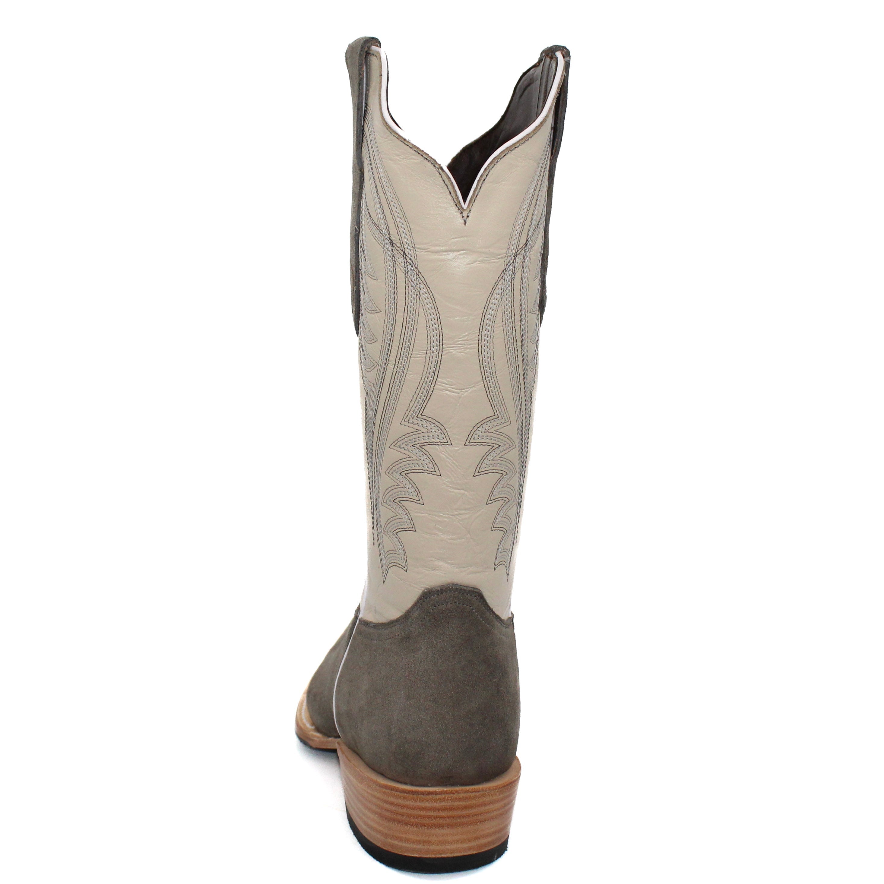 Tanner Mark Black Label Grey Roughout Men's Boot