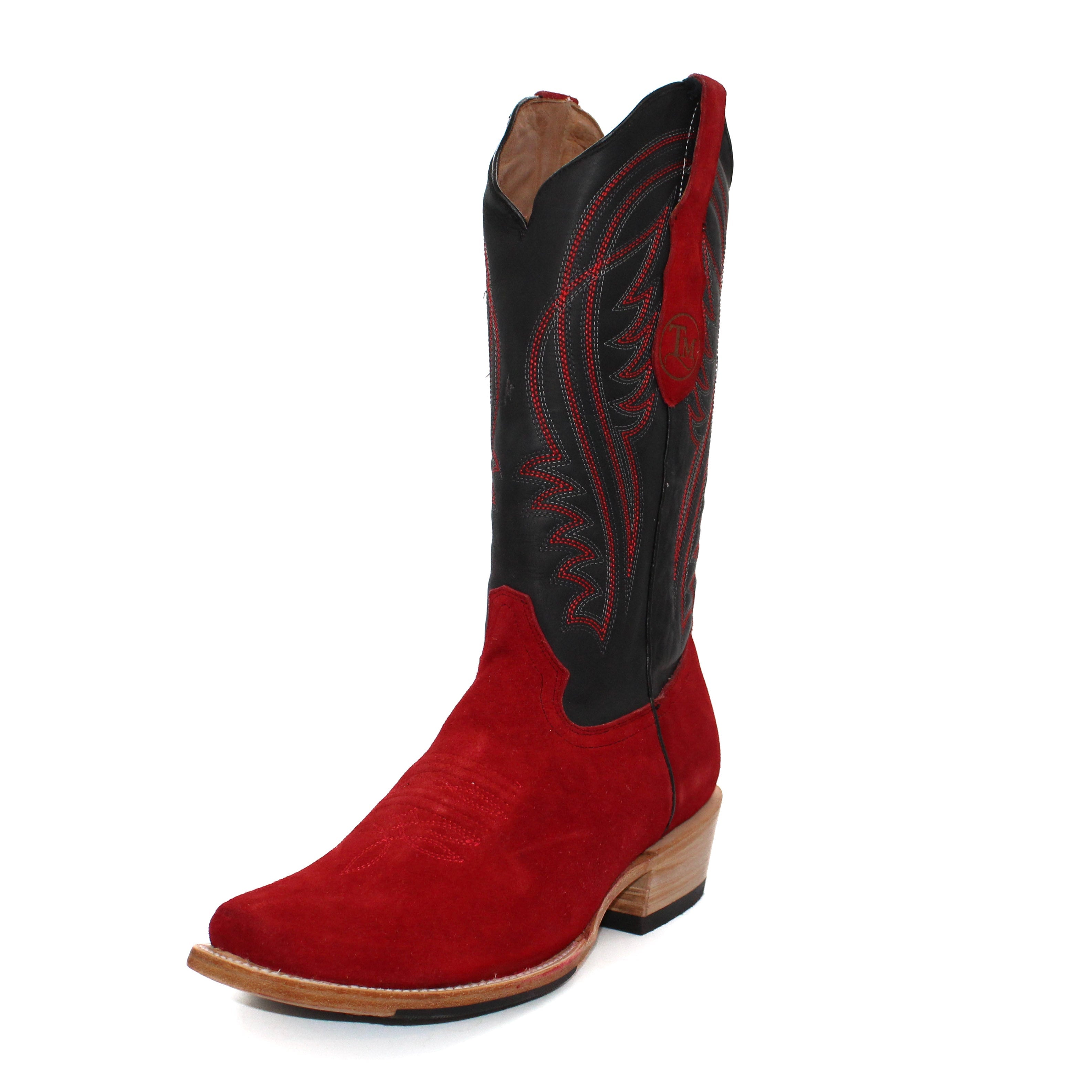 Tanner Mark Black Label Red Roughout Men's Boot