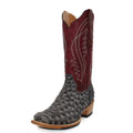 Tanner Mark Black Label Full Quill Ostrich Print