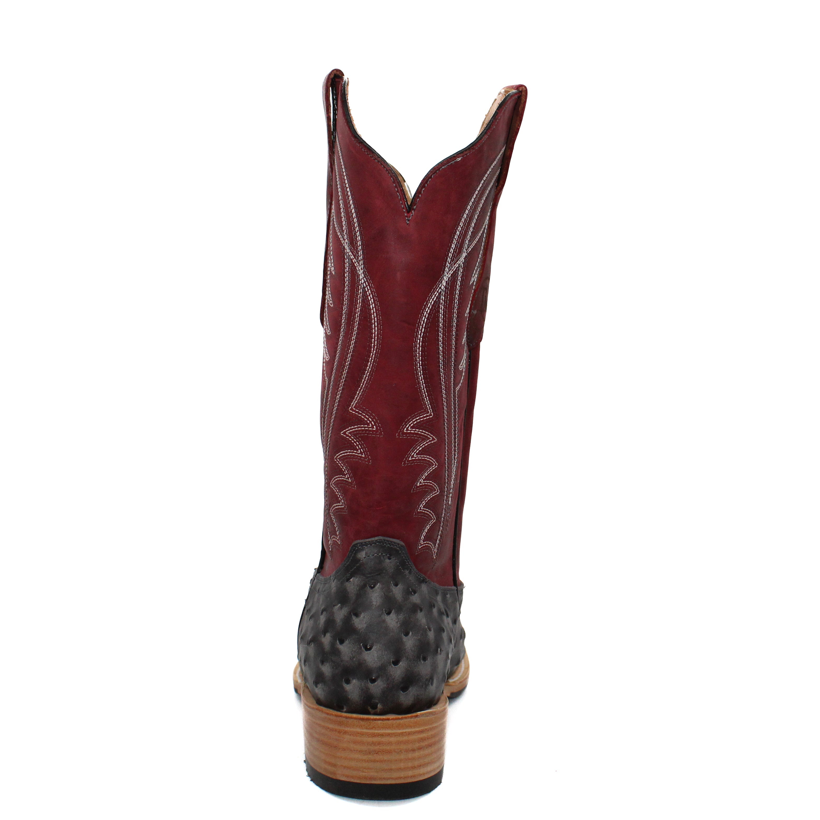 Tanner Mark Black Label Full Quill Ostrich Print