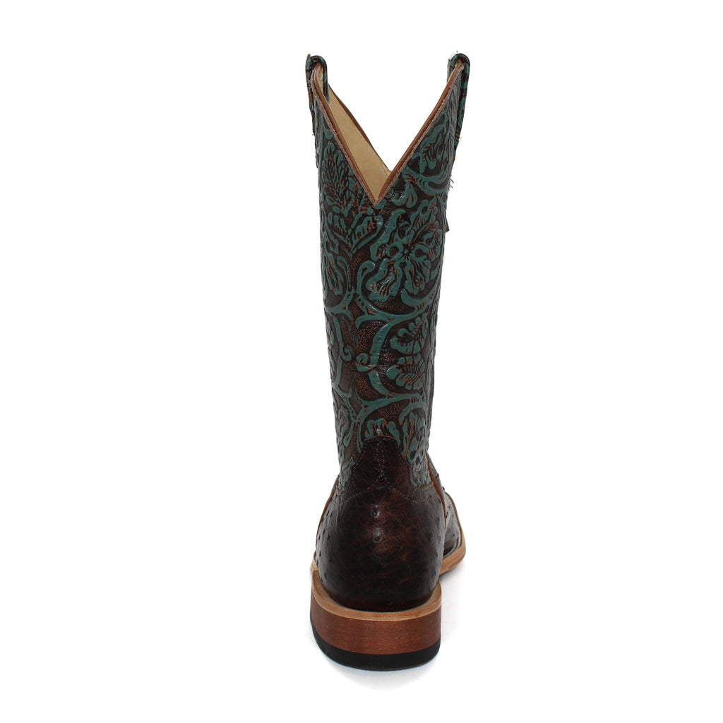Anderson Bean Exclusive Nicotine Ostrich Men's Boot