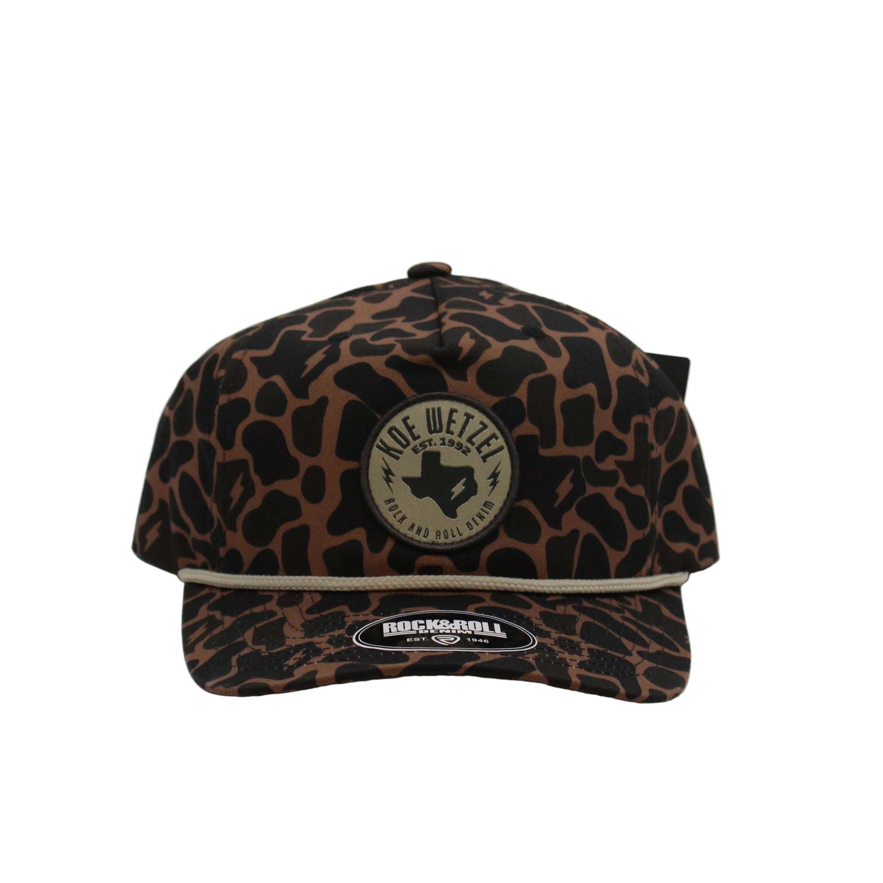 Rock & Roll Koe Wetzel Camo Cap