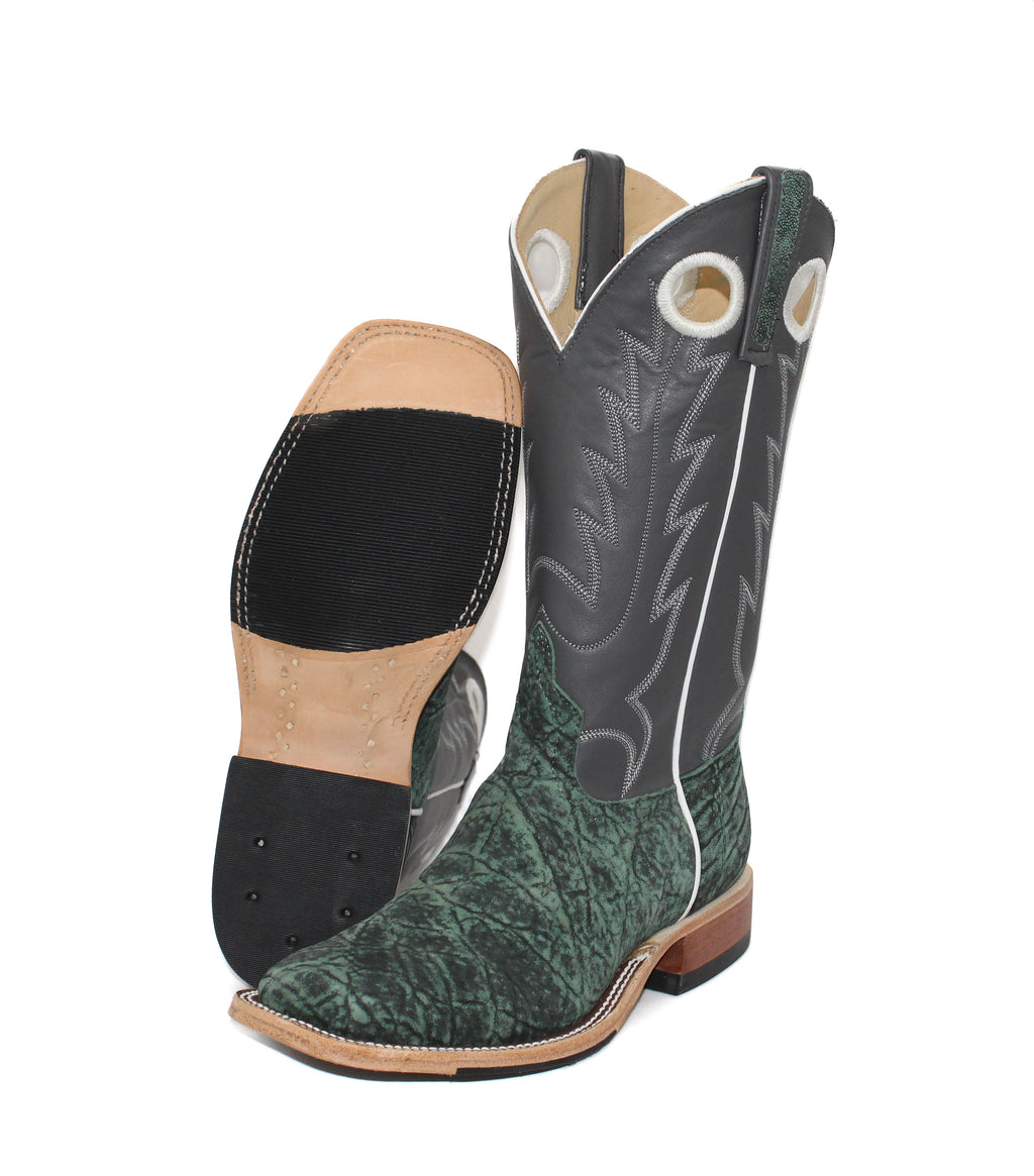 Anderson Bean Exclusive Green Safari Elephant Men's Boot