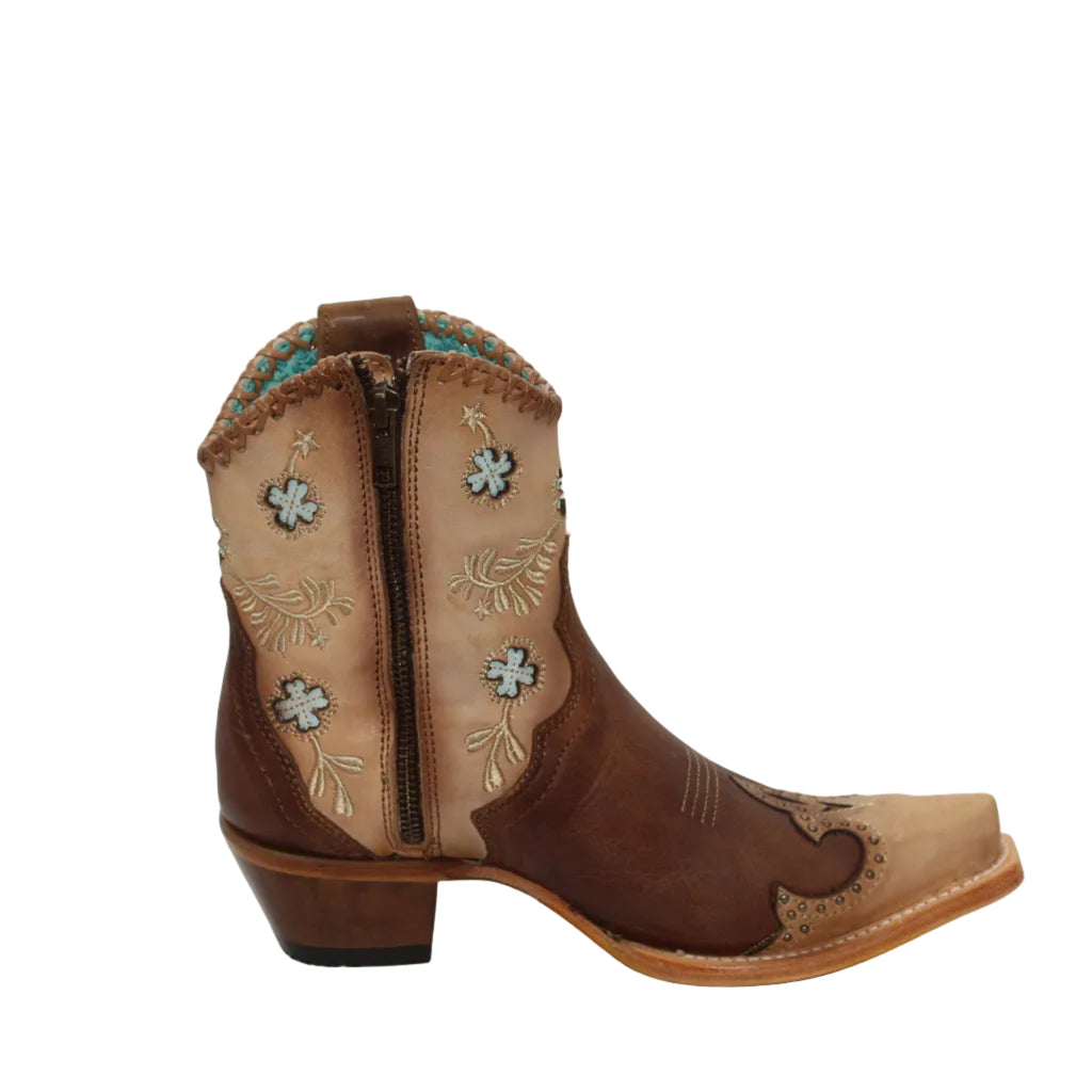 Corral Honey Overlay Shortie Ladies' Boots