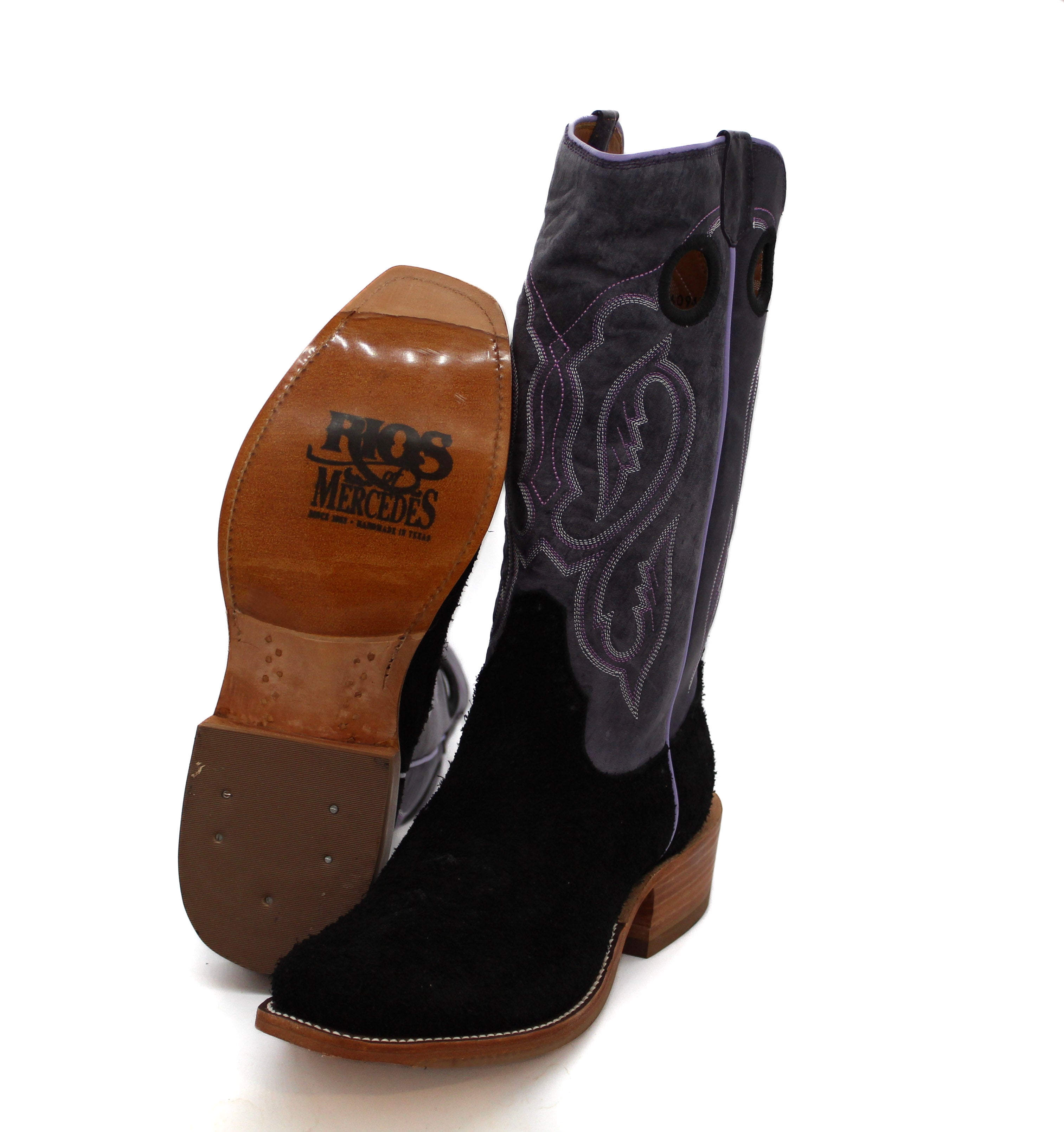 Rios of Mercedes Exclusive Black Aniline Men's Boot