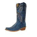 R. Watson Blue Jean Sueded Ostrich Leg Men's Boot