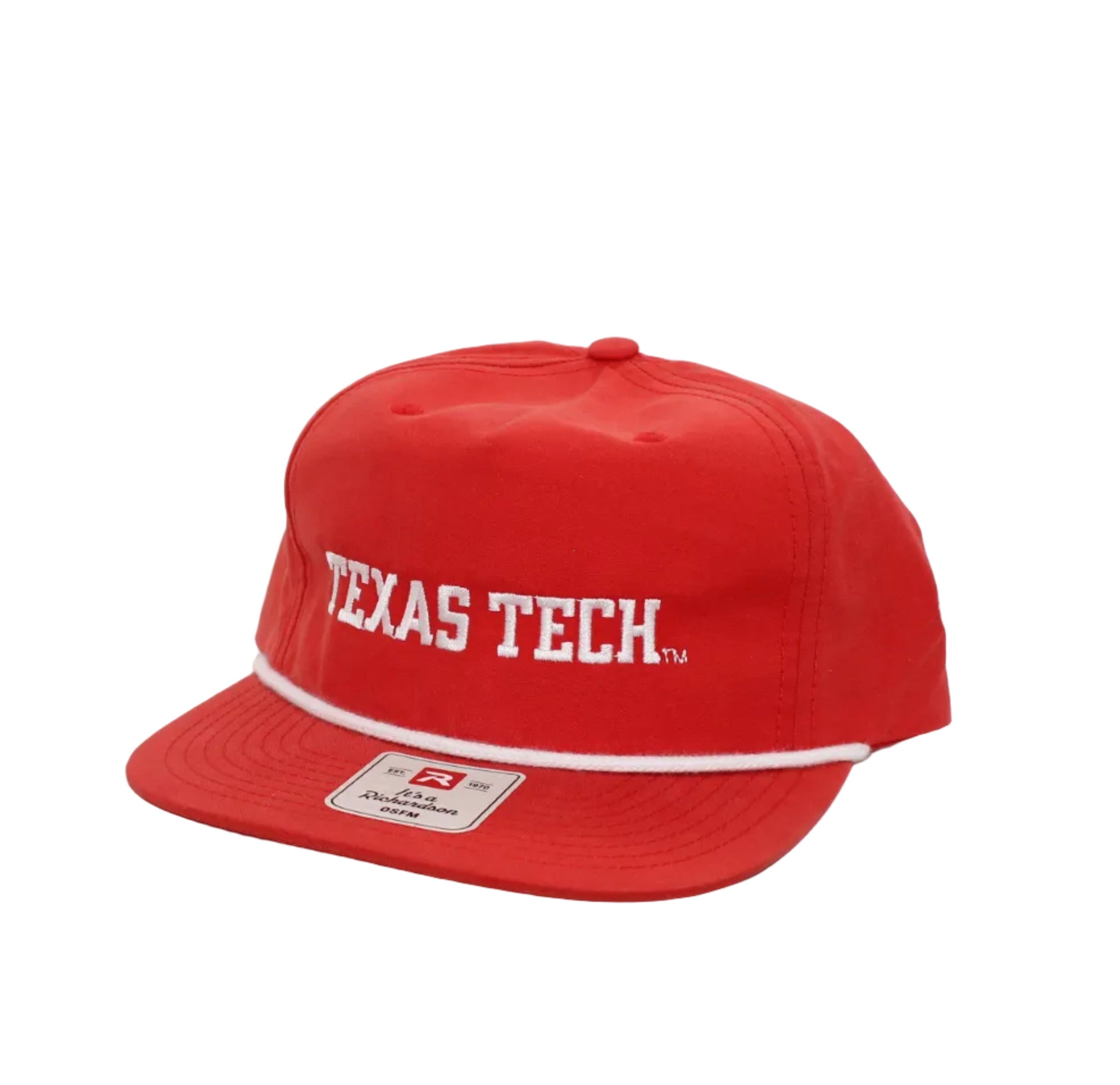 Cotton Row Texas Tech Rope Rope Cap