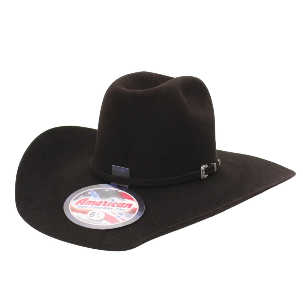 American Hat Company 10X Black Cherry Felt Hat