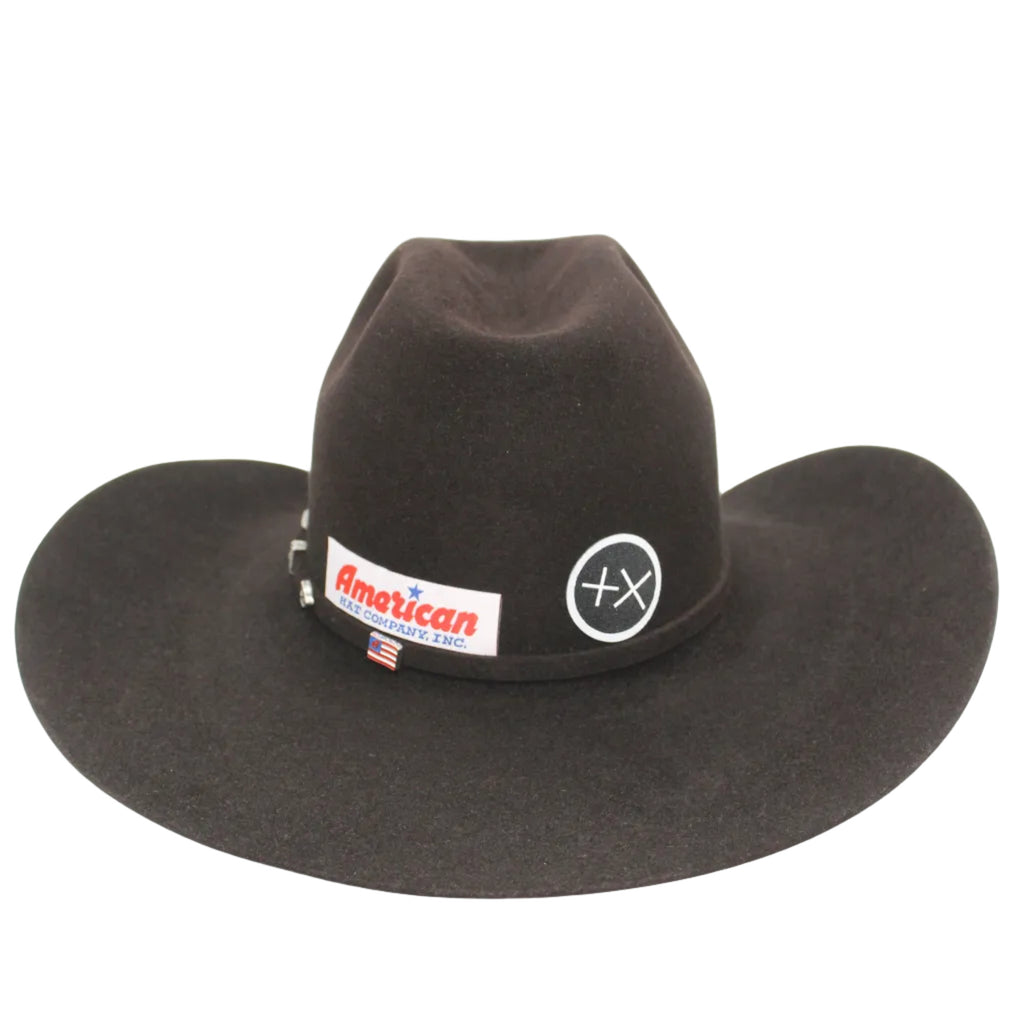 American Hat Company 10X Black Cherry Felt Hat