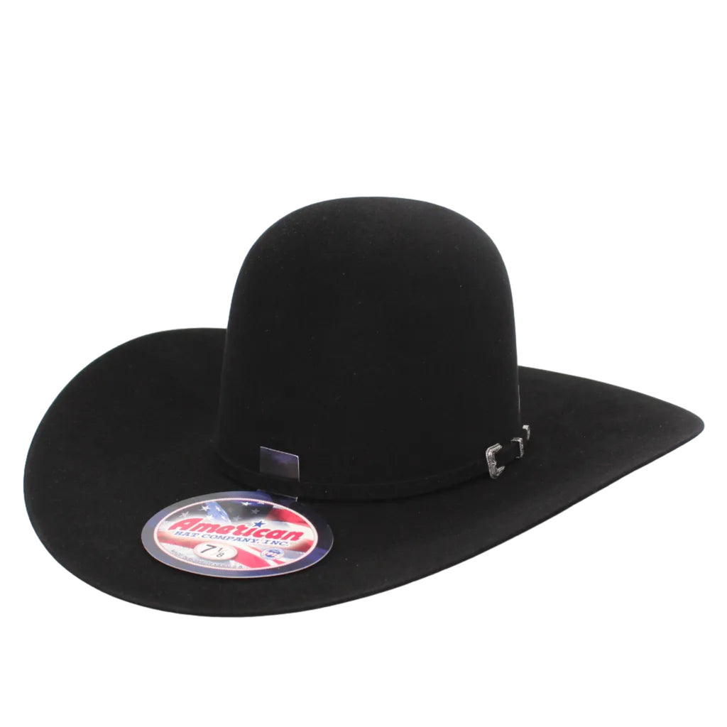 American Hat Company 10X Black Felt Hat