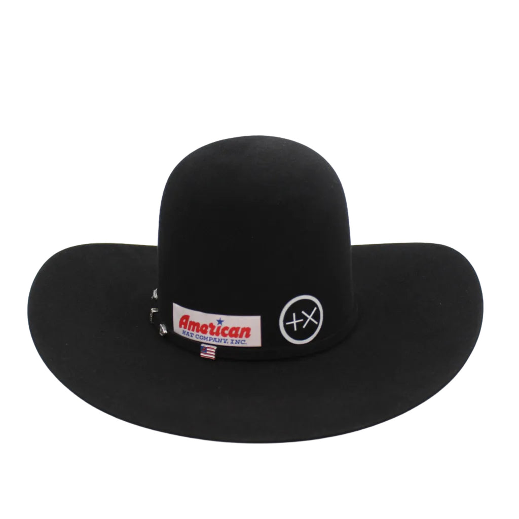 American Hat Company 10X Black Felt Hat