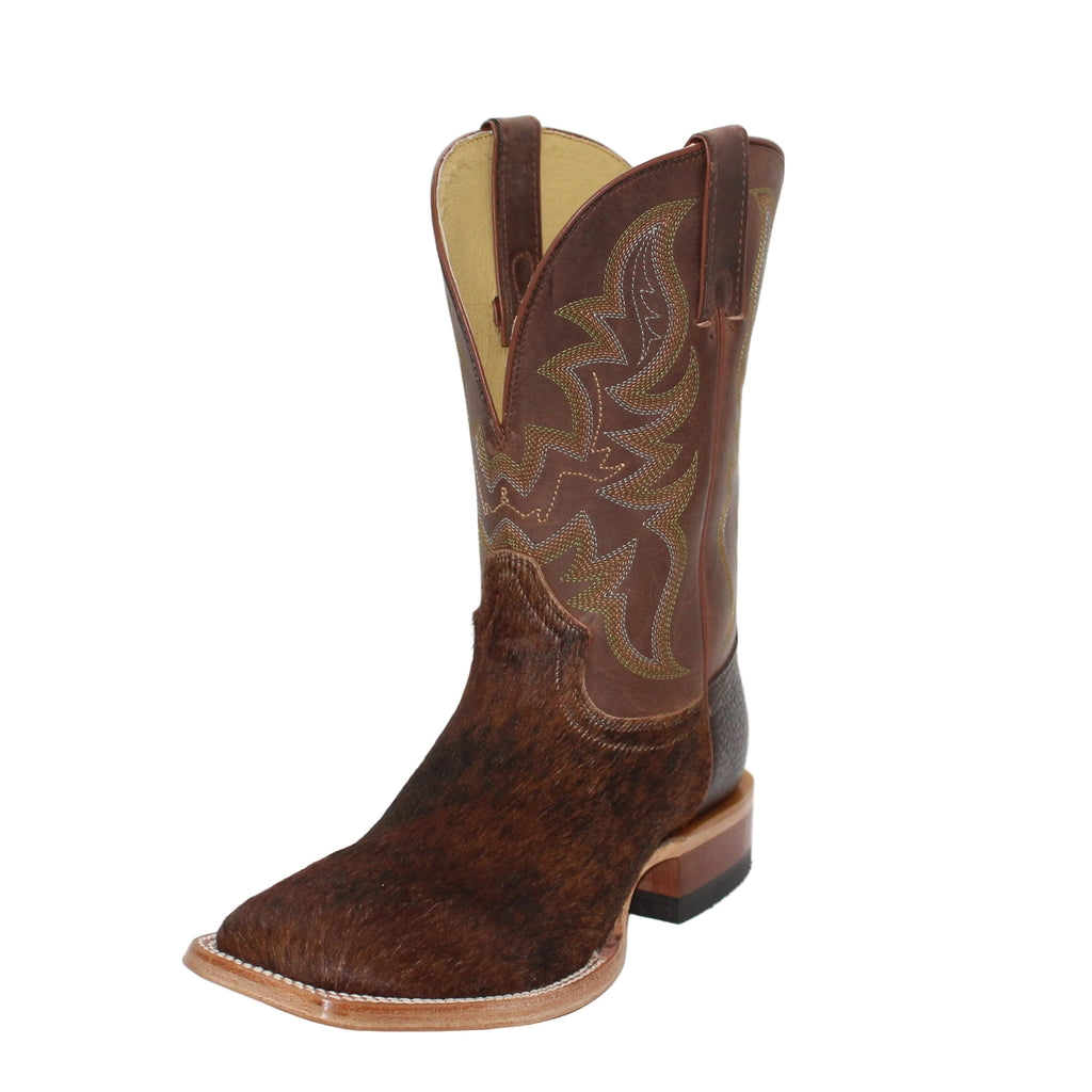 Justin Baron Hair on Cowhide Men's Boot